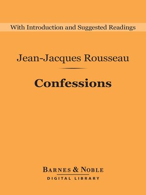 cover image of Confessions (Barnes & Noble Digital Library)